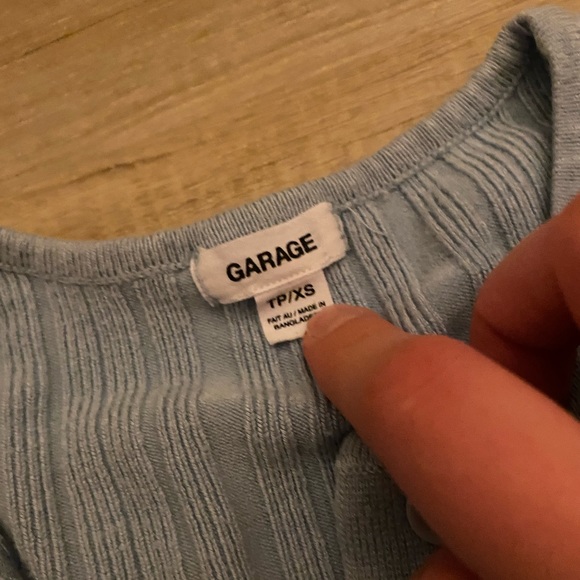 Cropped Button Down Cardigan - Picture 2 of 6